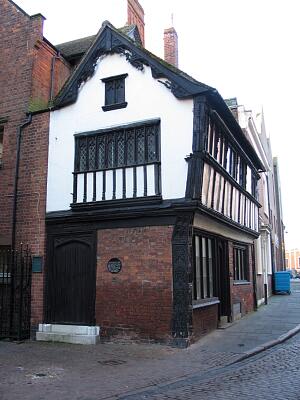 22 Bayley Lane, timber-framed building built circa 1500  © Coventry City Council