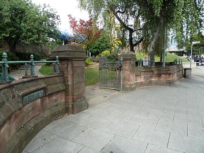 Southern entrance to Lady Herbert's Garden, Coventry  © Coventry City Council