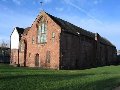 East range of cloister, Whitefriars Priory, from the southeast  © Coventry City Council
