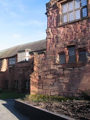 West side of the eastern range of cloister, Whitefriar's Priory  © Coventry City Council