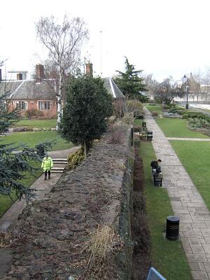 Medieval city wall, Lady Herbert's Garden  © Coventry City Council
